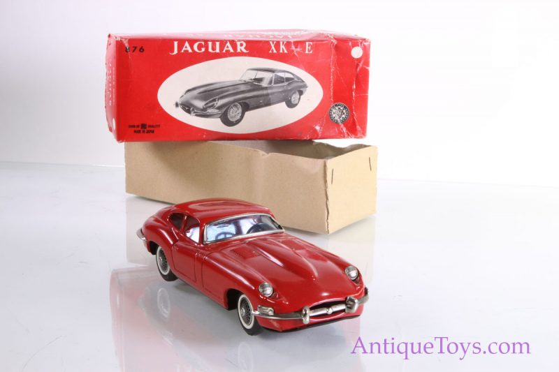Bandai Jaguar Tin Car XKE with Box for Sale <FONT COLOR="ff000 ">*SOLD*</font>