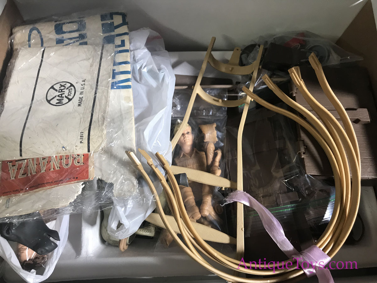 Vintage bonanza on sale action figures