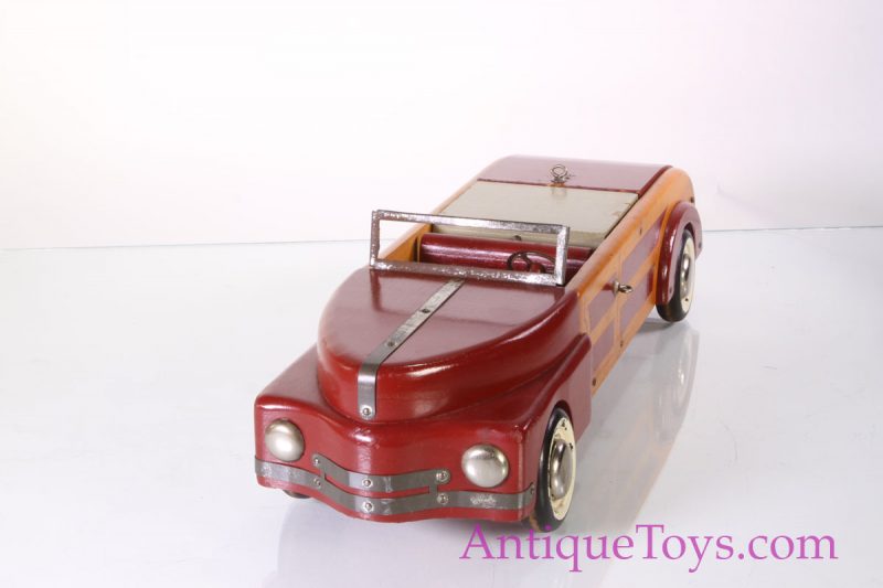 Boxed Buddy L Chrysler Town and Country Wood Car - New Old Stock <FONT COLOR="ff000 ">*SOLD*</font> - Image 10