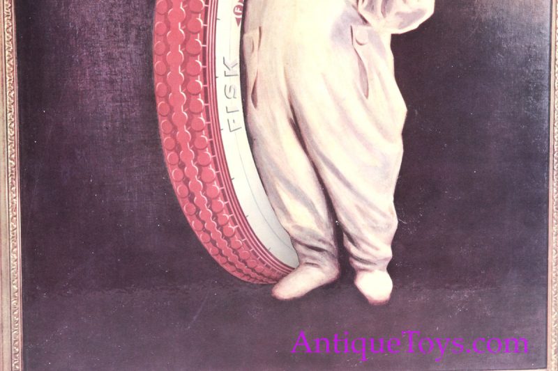 Fisk Boy Ad Time to Re Tire Sign <FONT COLOR="ff000 ">*SOLD*</font> - Image 4