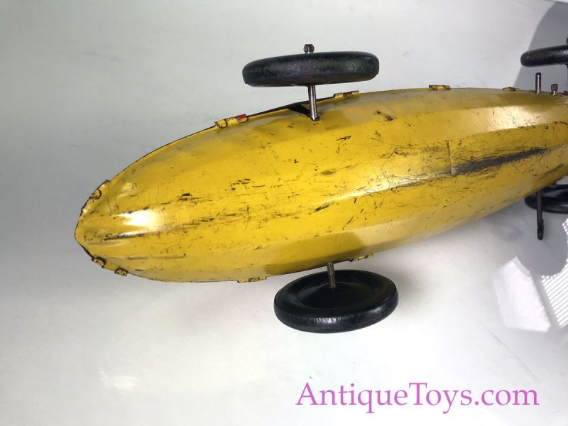 Marx Speed King Tin Windup Race Car for Sale <FONT COLOR="ff000 ">*SOLD*</font> - Image 5