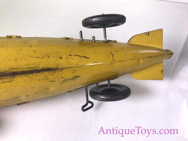 Marx Speed King Tin Windup Race Car for Sale <FONT COLOR="ff000 ">*SOLD*</font> - Image 4