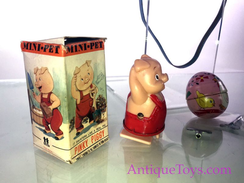 Tomy Tin Farm Toys and Windup Pig <FONT COLOR="ff000 ">*SOLD*</font> - Image 6