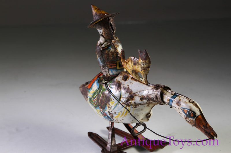 Toy Relic - Mother Goose Tin Toy Windup for Sale <FONT COLOR="ff000 ">*SOLD*</font> - Image 4