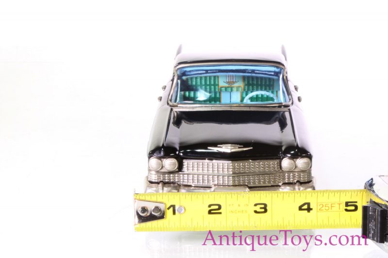 Cadillac Black Tin Toy for Sale by Bandai Model 721 <FONT COLOR="ff000 ">*SOLD*</font> - Image 2