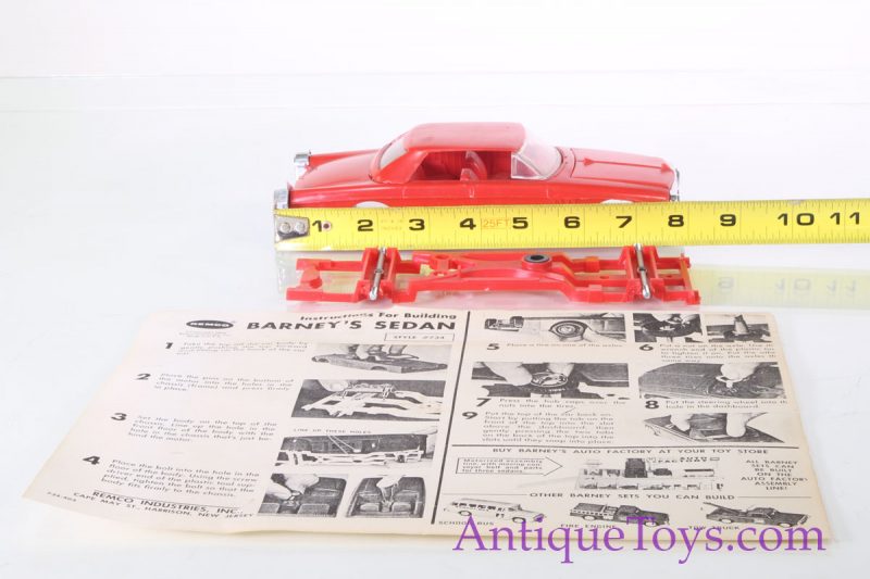 Remco Build a Sedan for Sale - Barney's Auto Factory <FONT COLOR="ff000 ">*SOLD*</font> - Image 3