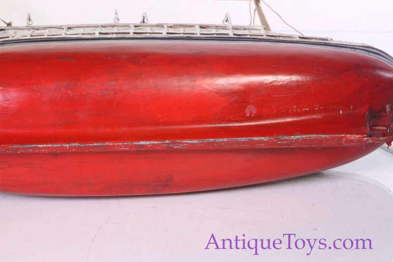 Gebruder Bing Large 16" Tin Ship for Sale <FONT COLOR="ff000 ">*SOLD*</font> - Image 4