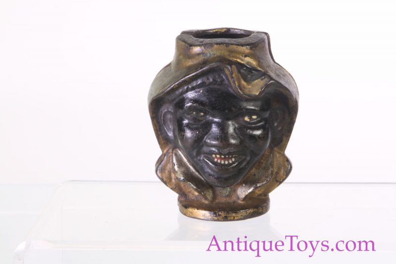 AC Williams Black Americana Black Boy Toothpick Holder Cast Iron <FONT COLOR="ff000 ">*SOLD*</font> - Image 5