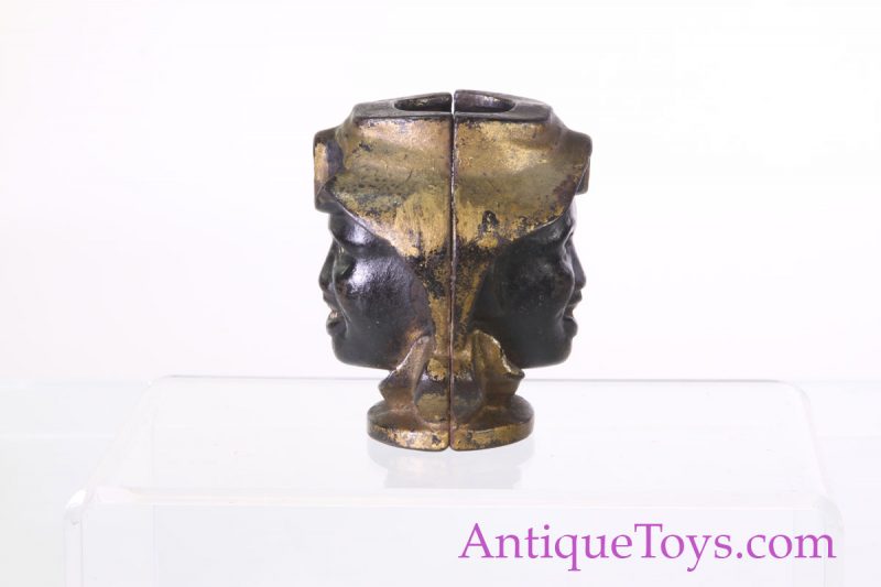 AC Williams Black Americana Black Boy Toothpick Holder Cast Iron <FONT COLOR="ff000 ">*SOLD*</font> - Image 4