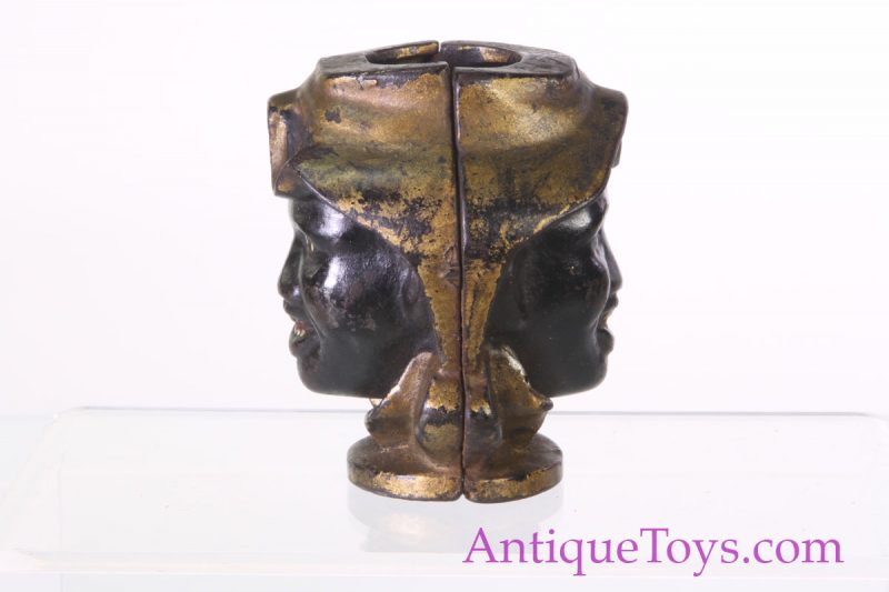 AC Williams Black Americana Black Boy Toothpick Holder Cast Iron <FONT COLOR="ff000 ">*SOLD*</font> - Image 3