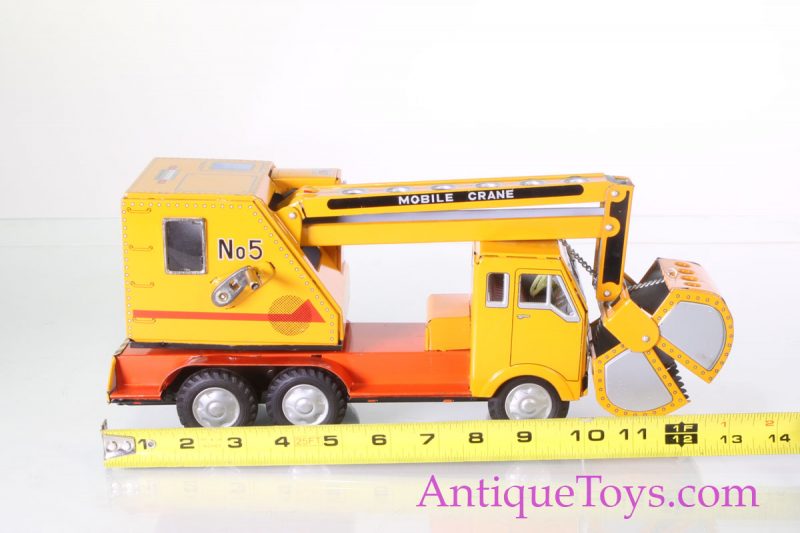 Diaya Tin Lithographed Construction Crane Toy Made Japan <FONT COLOR="ff000 ">*SOLD*</font> - Image 5