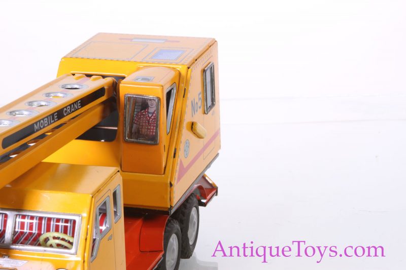 Diaya Tin Lithographed Construction Crane Toy Made Japan <FONT COLOR="ff000 ">*SOLD*</font> - Image 8