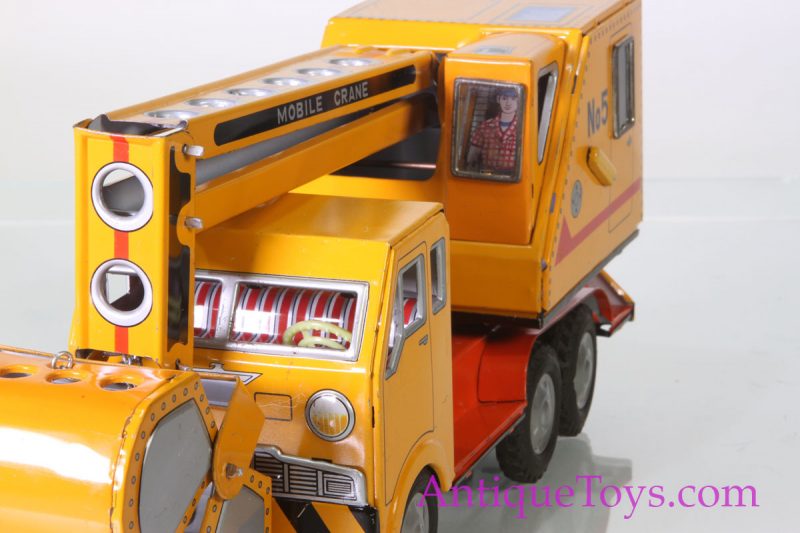 Diaya Tin Lithographed Construction Crane Toy Made Japan <FONT COLOR="ff000 ">*SOLD*</font> - Image 9