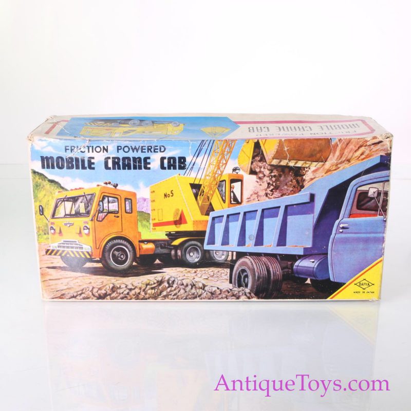 Diaya Tin Lithographed Construction Crane Toy Made Japan <FONT COLOR="ff000 ">*SOLD*</font> - Image 11