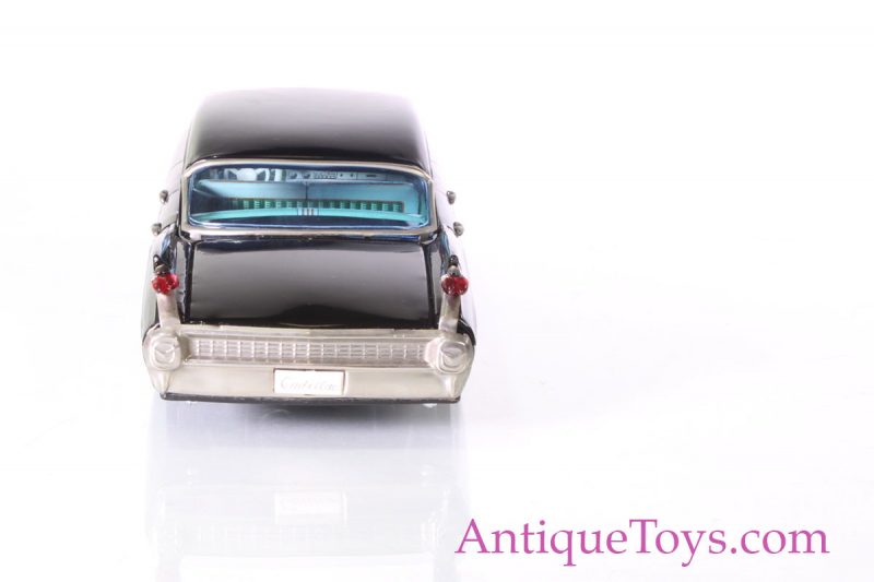 Cadillac Black Tin Toy for Sale by Bandai Model 721 <FONT COLOR="ff000 ">*SOLD*</font> - Image 5