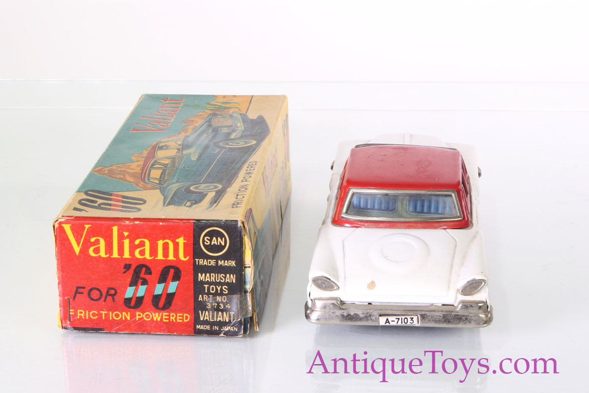Japanese Tin Car with Box – Plymouth Valiant by San 1960