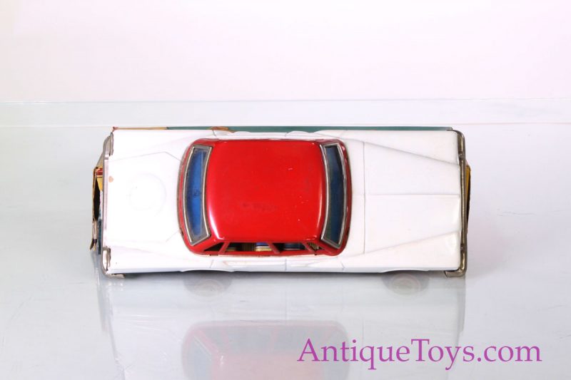 Japanese Tin Car with Box - Plymouth Valiant by San 1960 <FONT COLOR="ff000 ">*SOLD*</font> - Image 9