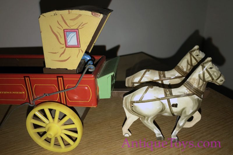 American Tin Horse Drawn Wagon by Northwestern <FONT COLOR="ff000 ">*SOLD*</font> - Image 7