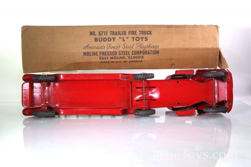 Buddy L Ladder Truck with Box for Sale 5711 <FONT COLOR="ff000 ">*SOLD*</font> - Image 2
