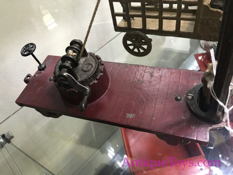 Arcade Cast Iron Pile Driver Train Car for Sale - 1902 <FONT COLOR="ff000 ">*SOLD*</font> - Image 2