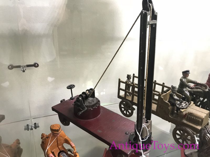 Arcade Cast Iron Pile Driver Train Car for Sale - 1902 <FONT COLOR="ff000 ">*SOLD*</font>