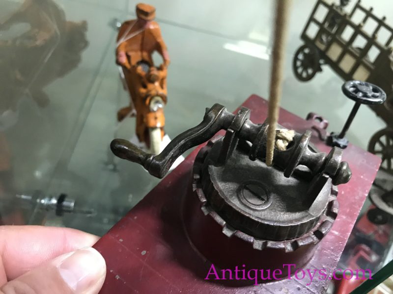 Arcade Cast Iron Pile Driver Train Car for Sale - 1902 <FONT COLOR="ff000 ">*SOLD*</font> - Image 6