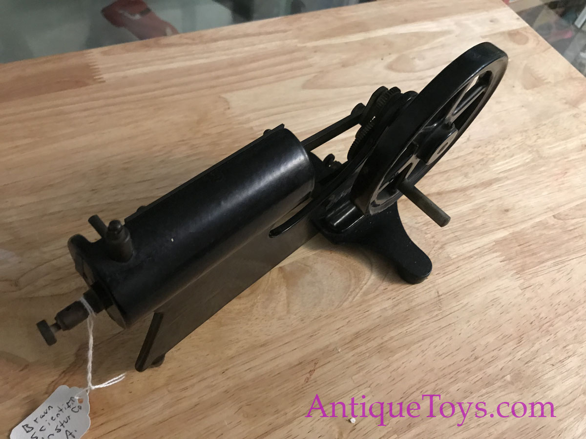 Braun Scientific Crank Piston Demonstration Toy Cast Iron Engine for Sale <FONT COLOR="ff000 ">*SOLD*</font> - Image 6