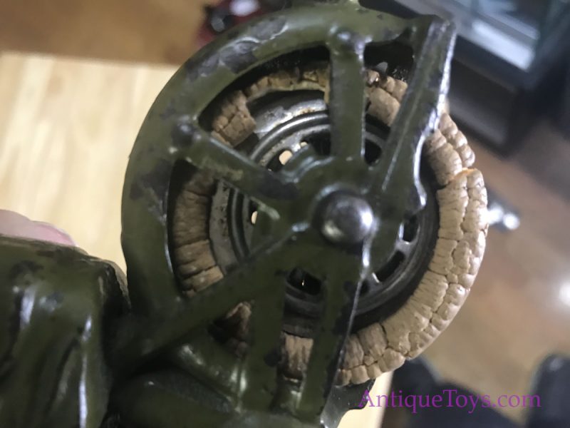 Hubley Civilian Motorcycle Cast Iron Toy <FONT COLOR="ff000 ">*SOLD*</font> - Image 12
