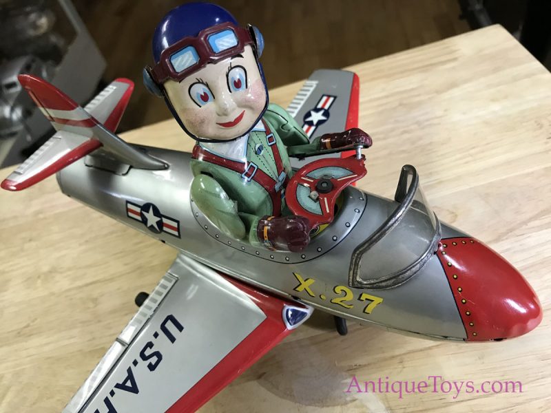 Nomura Tin Jet Mystery Plane <FONT COLOR="ff000 ">*SOLD*</font> - Image 7