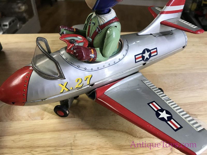 Nomura Tin Jet Mystery Plane <FONT COLOR="ff000 ">*SOLD*</font> - Image 9