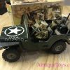 Arnold no. 2500 US Military Jeep Tin Lithograph Windup ca. 1950’s German Toy with Box <FONT COLOR="ff000 ">*SOLD*</font> - Image 10