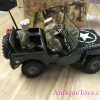 Arnold no. 2500 US Military Jeep Tin Lithograph Windup ca. 1950’s German Toy with Box <FONT COLOR="ff000 ">*SOLD*</font> - Image 9