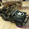 Arnold no. 2500 US Military Jeep Tin Lithograph Windup ca. 1950’s German Toy with Box <FONT COLOR="ff000 ">*SOLD*</font>