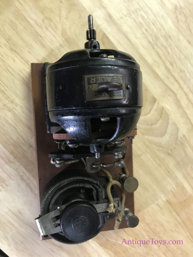 GE Reistat and Antique Electric Motor Knapp Leader Steam Accessory for Sale <FONT COLOR="ff000 ">*SOLD*</font> - Image 2