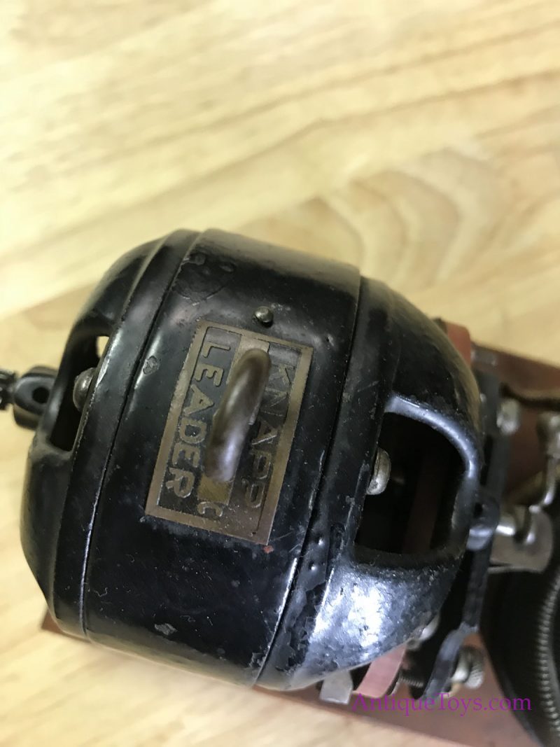 GE Reistat and Antique Electric Motor Knapp Leader Steam Accessory for Sale <FONT COLOR="ff000 ">*SOLD*</font> - Image 3