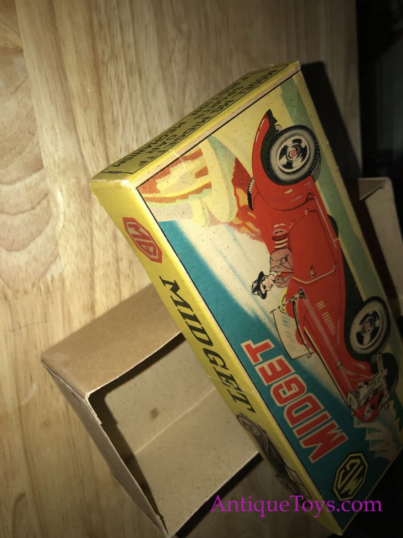 MG Midget Tin Car by Bandai Japan for Sale <FONT COLOR="ff000 ">*SOLD*</font> - Image 3