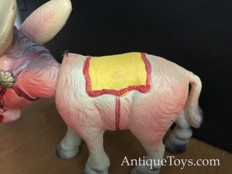 Occupied Japan Celluloid Donkey Bobble Head Nodder Toy for Sale - Image 3