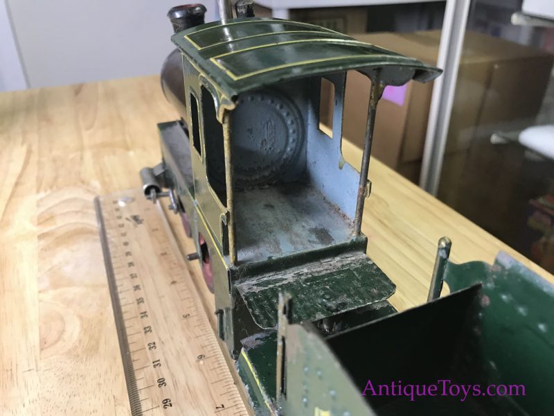 Ernst Plank Locomotive or Train with Tender ca. 1905 *Antique Toys E-Museum* - Image 8