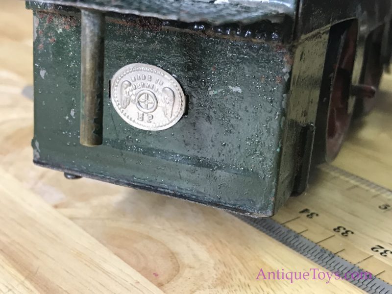Ernst Plank Locomotive or Train with Tender ca. 1905 *Antique Toys E-Museum* - Image 9
