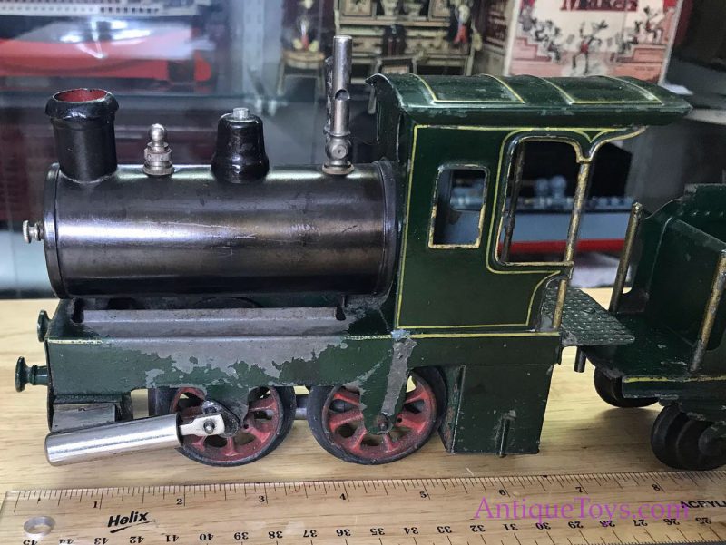 Ernst Plank Locomotive or Train with Tender ca. 1905 *Antique Toys E-Museum* - Image 12
