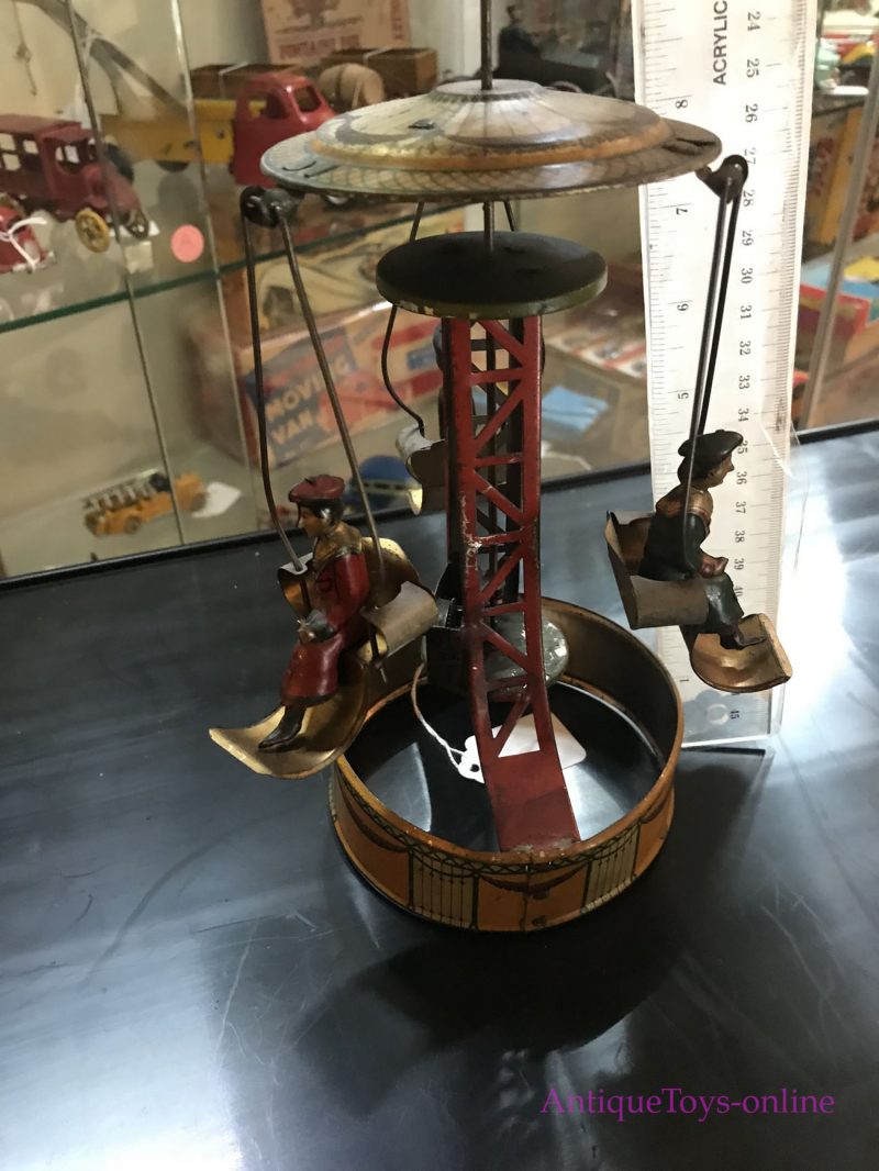 M&K Carousel Tin Windup Toy from Germany Old Toy <FONT COLOR="ff000 ">*SOLD*</font> - Image 19