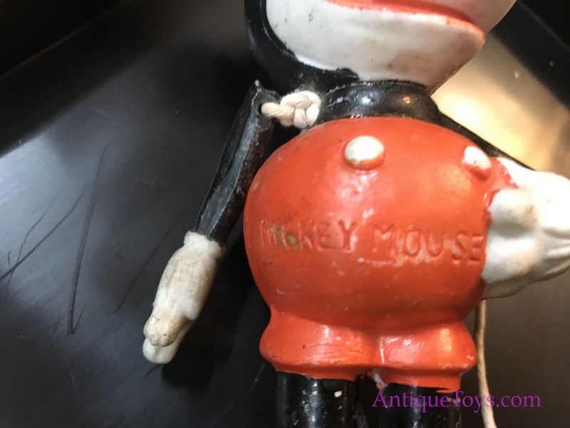 Mickey Mouse Pie Eyed Ceramic Toy from Japan <FONT COLOR="ff000 ">*SOLD*</font> - Image 5