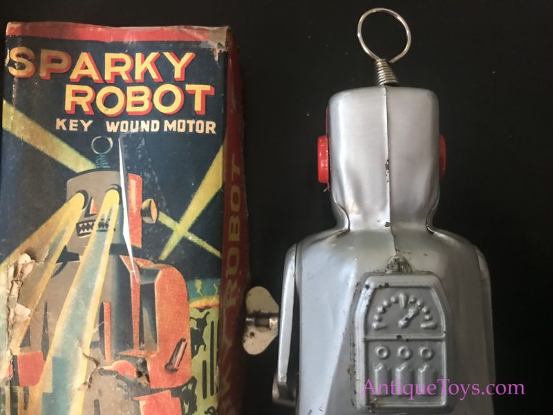 Sparky Windup Robot Japan Robot Windup Toy <FONT COLOR="ff000 ">*SOLD*</font> - Image 4
