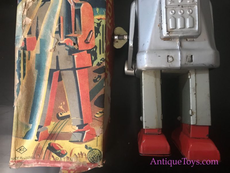 Sparky Windup Robot Japan Robot Windup Toy <FONT COLOR="ff000 ">*SOLD*</font> - Image 5