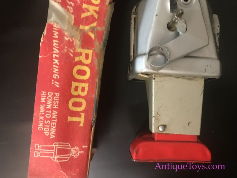 Sparky Windup Robot Japan Robot Windup Toy <FONT COLOR="ff000 ">*SOLD*</font> - Image 6