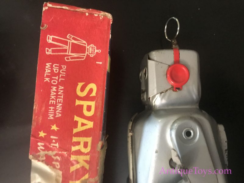Sparky Windup Robot Japan Robot Windup Toy <FONT COLOR="ff000 ">*SOLD*</font> - Image 10