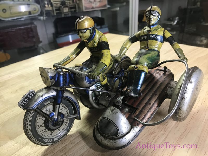 Tipp & Company Race Motorcycle & Tin Windup for Sale <FONT COLOR="ff000 ">*SOLD*</font>