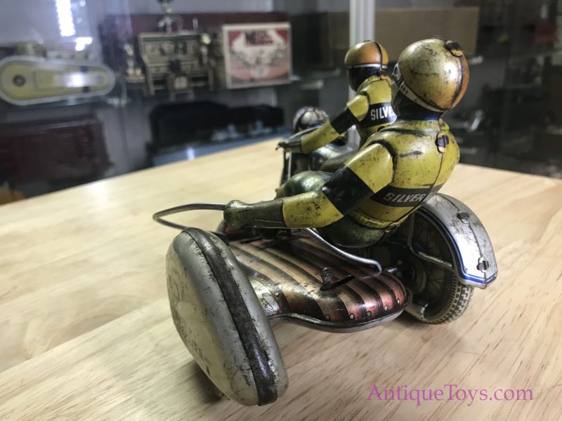 Tipp & Company Race Motorcycle & Tin Windup for Sale <FONT COLOR="ff000 ">*SOLD*</font> - Image 7