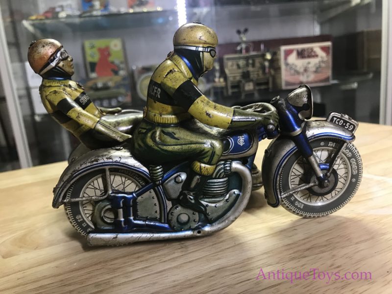 Tipp & Company Race Motorcycle & Tin Windup for Sale <FONT COLOR="ff000 ">*SOLD*</font> - Image 8