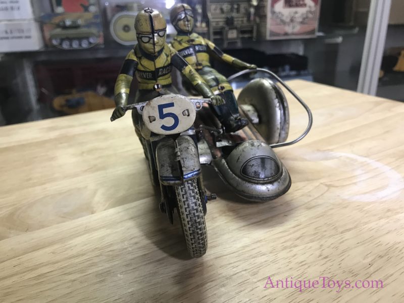 Tipp & Company Race Motorcycle & Tin Windup for Sale <FONT COLOR="ff000 ">*SOLD*</font> - Image 9
